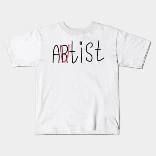 Artist Autist Kids T-Shirt